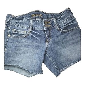 Juniors Decree Denim Shorts Size 0